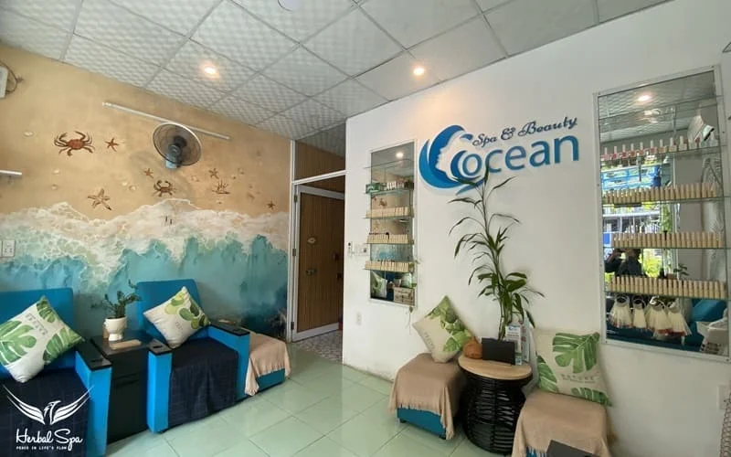 Ocean Spa的室内空间
