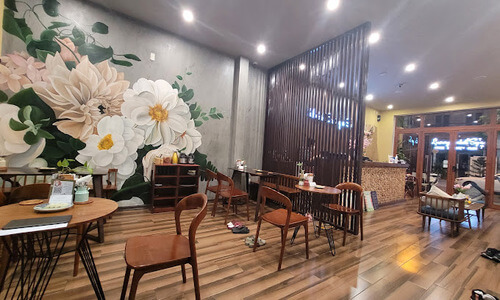 Không gian ấm cúng tại Herbal Spa Đà Nẵng