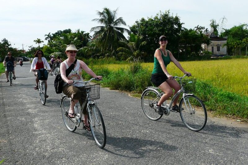 Go on a Bike Tour Around Cam Thanh Village