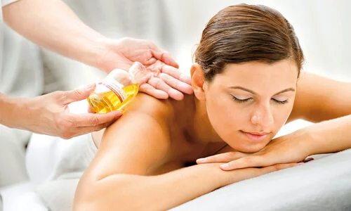 How to body massage with olive oil