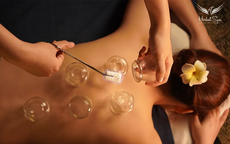 các huyệt giác hơi