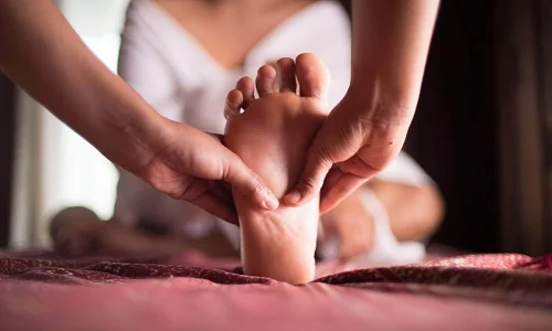 Foot massage at Herbal Spa Da Nang