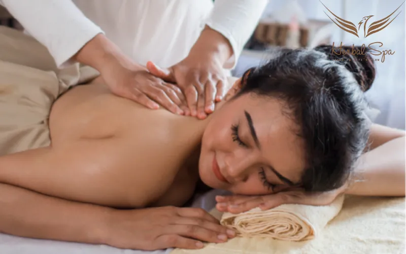 Thai massage process