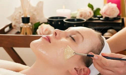 Facial treatments at spas often include steps and techniques