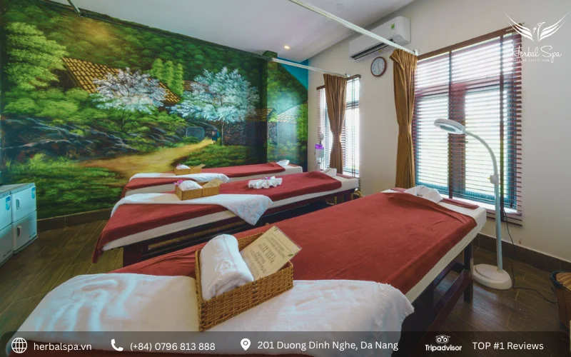 포 핸즈 마사지