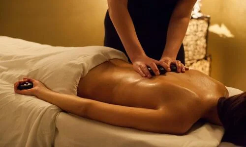 Full body massage helps firm skin and prevent aging