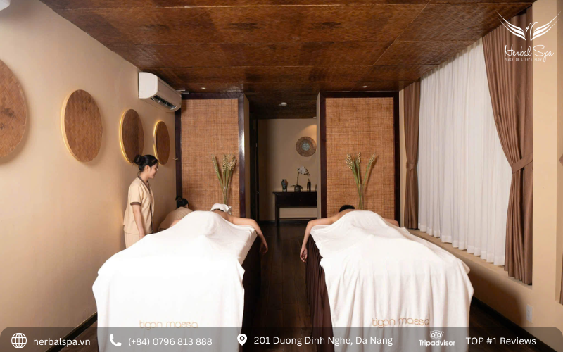 岘港 头 部 spa