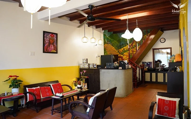 Relax in massage room at Herbal Spa Hoi An