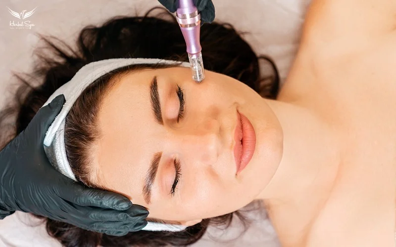 Anti-aging facial treatment with expert care.