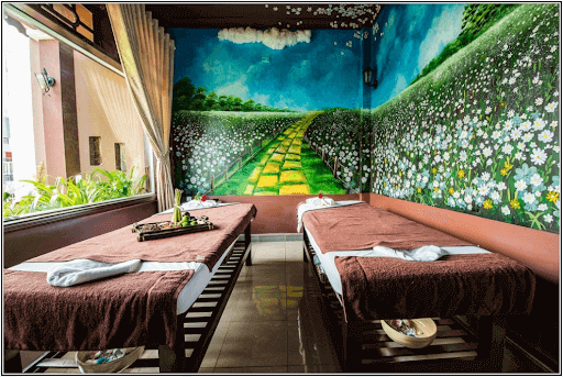 Phòng massage “ấm cúng, thiên nhiên” của Herbal Spa