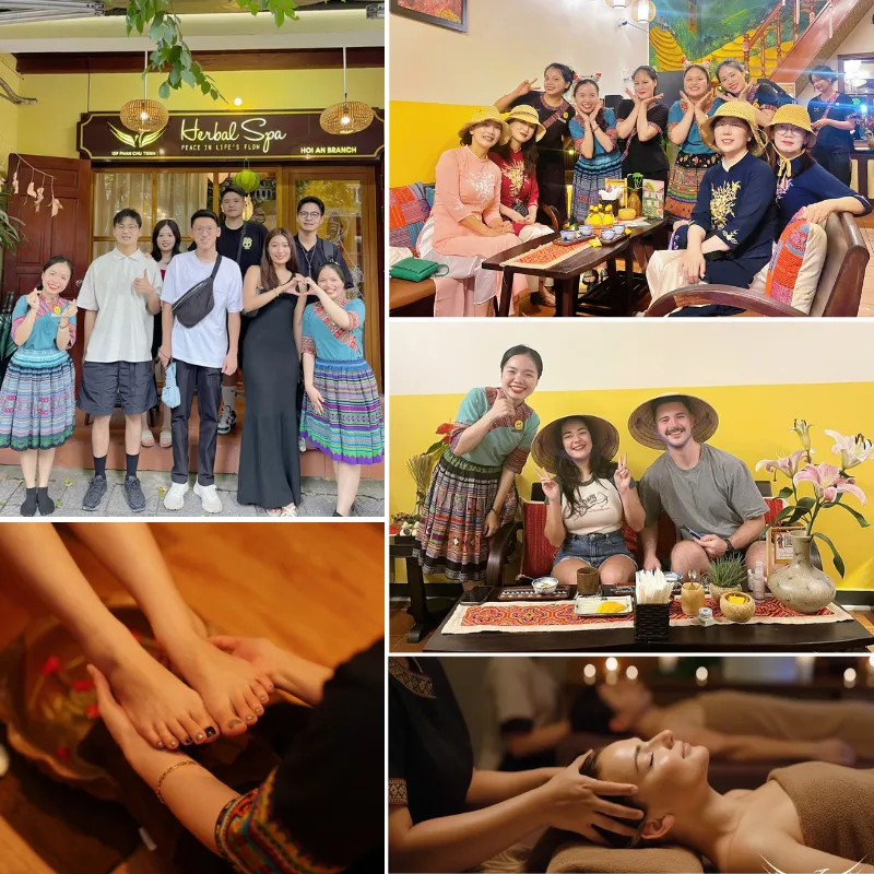 Spa & massage body, foot tại Herbal Spa Hội An được ưa thích
