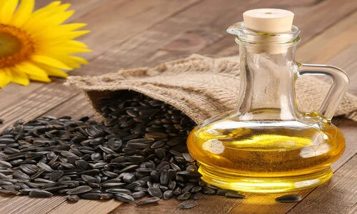 Sunflower essential oil is high in vitamins A, D, C and E