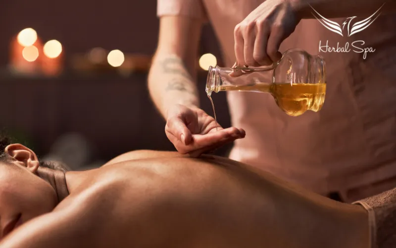 face oil massage