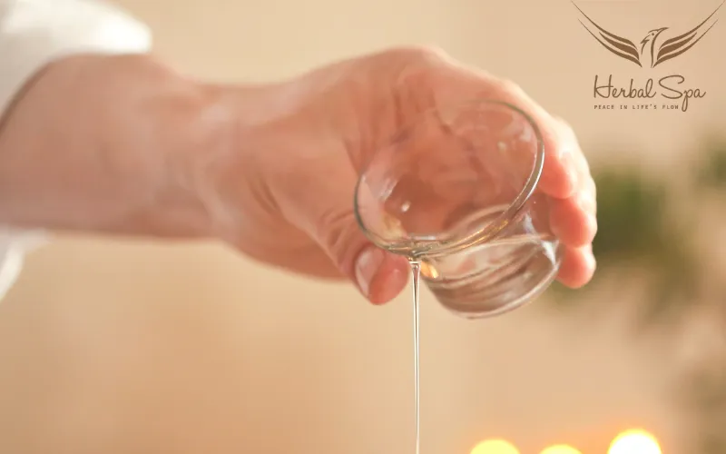 men oil massage