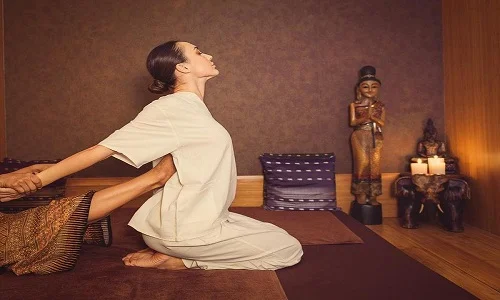 Thai-style massage requires active participation