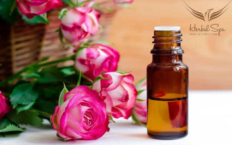 body oil massage