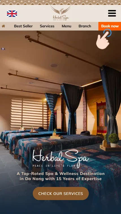 Book now to get the special promotion