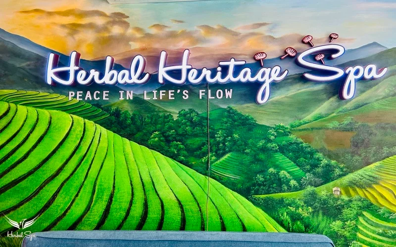 Không gian của Herbal Heritage Spa Đà Nẵng đem đến cảm giác thanh bình và an nhiên