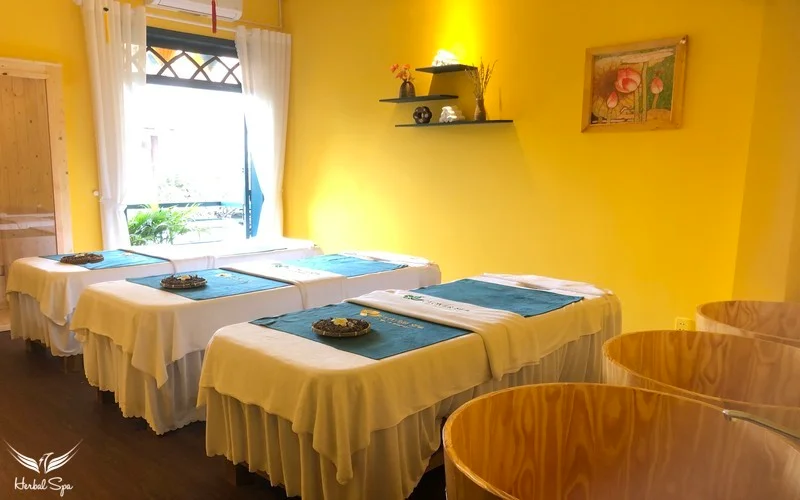 Một trong những phòng massage điển hình tại Clover Spa Đà Nẵng