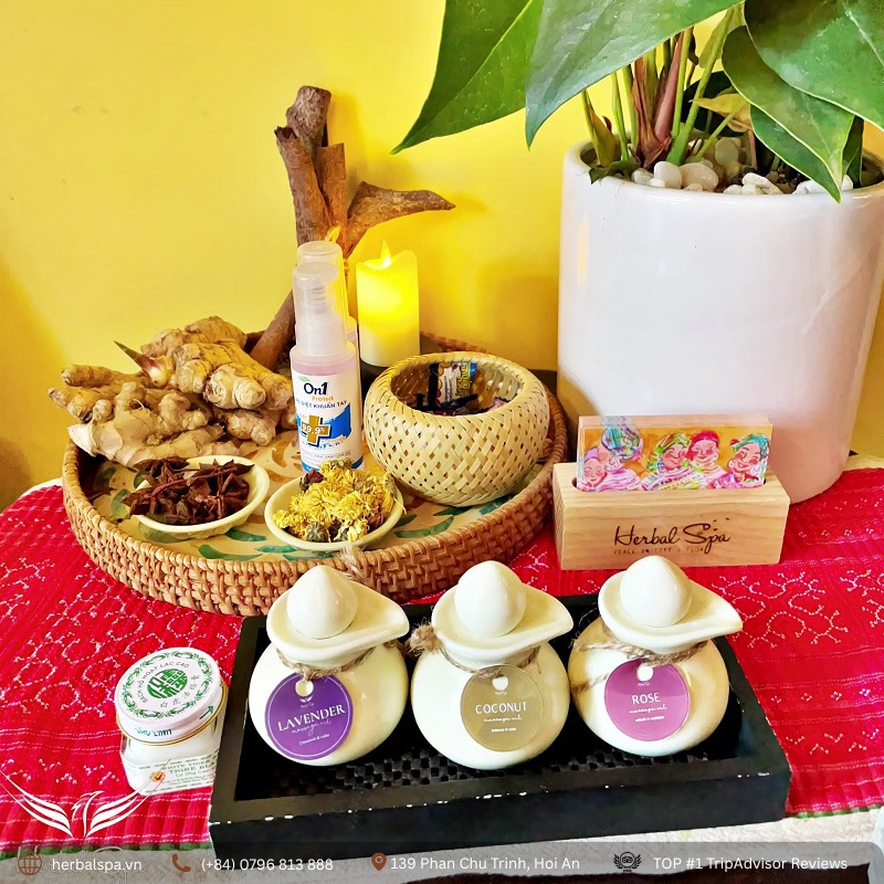 Herbal Spa Hoi An’s Natural Ingredients
