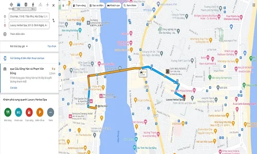 Google map direction