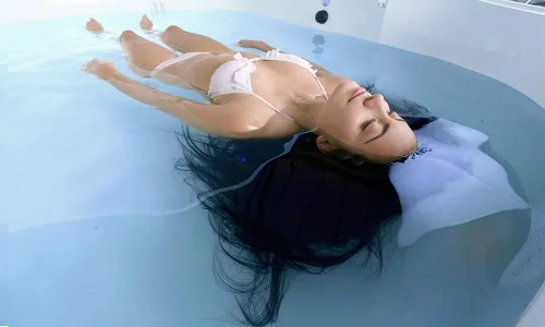 Floating spa is a unique experience in which customers float