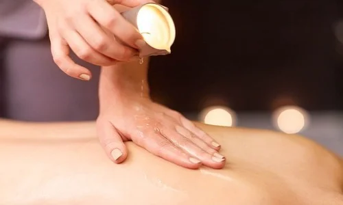 Candle massage is a type of relaxing and soothing massage therapy