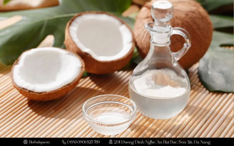 công dụng của tinh dầu dừa